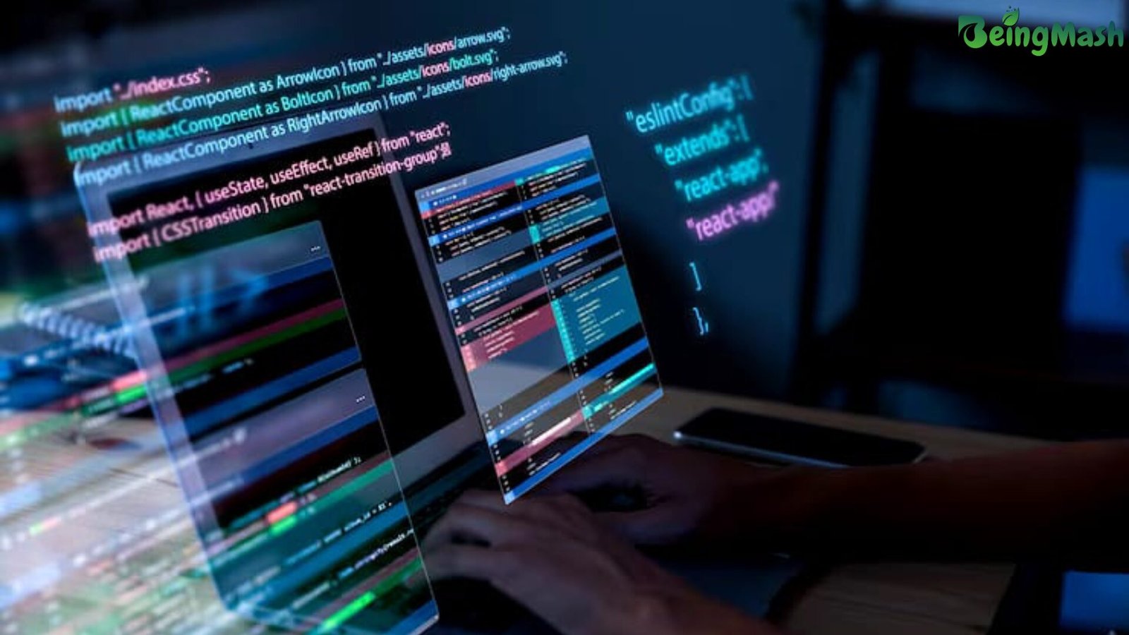 Custom software development architecture, database schema, and admin portal