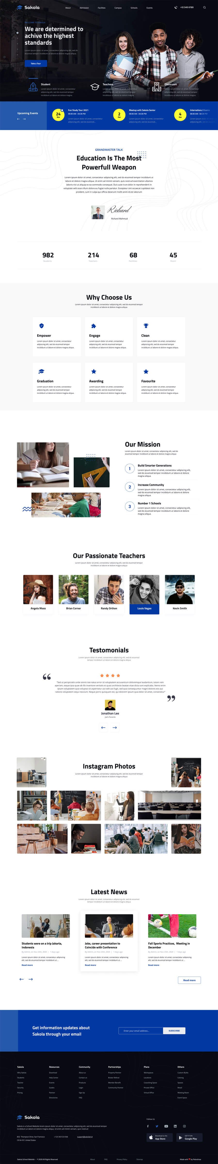 Website design project