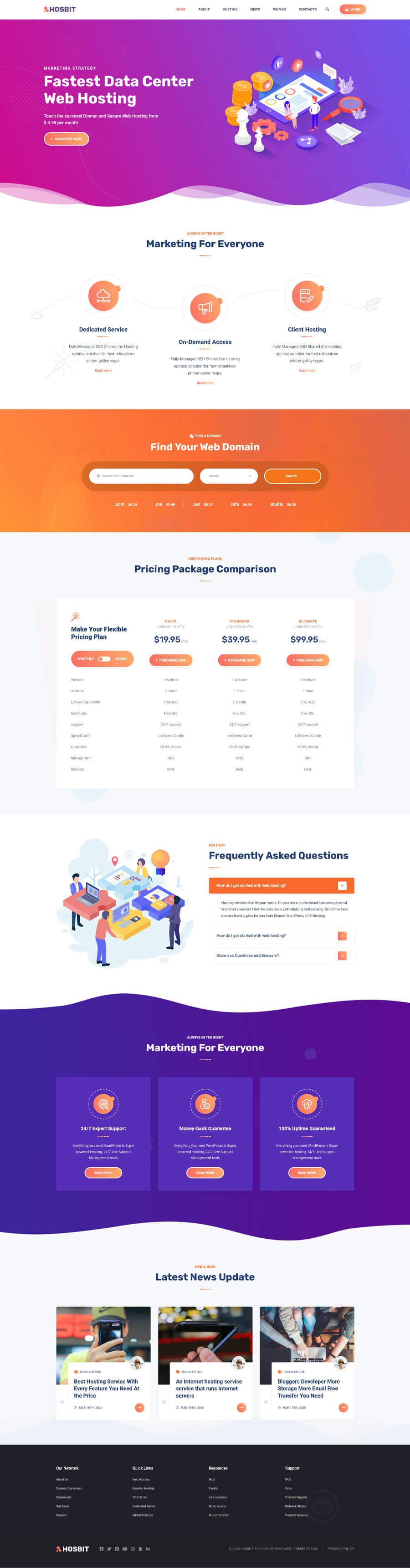 Website design project